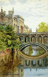 Cambridge - St John's College, Bridge of Sighs
