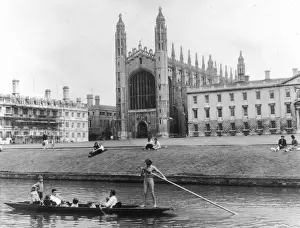 Backs Prints: Cambridge Univ Backs 20C