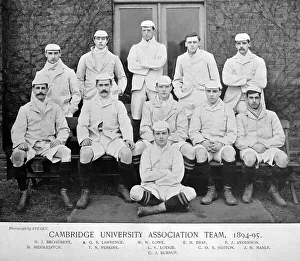 Cambridge University Football Team, 1895