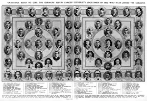 Blues Prints: Cambridge University sportsmen during WW1