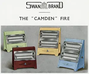 Camden Prints: Camden electric fire 1939
