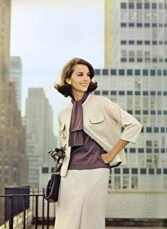 Images Dated 22nd August 2011: Camel coloured suit, 1962