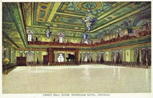 Images Dated 21st November 2013: The Cameo Ballroom at the Morrison Hotel, Chicago