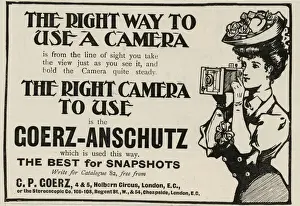 Camera advertisement