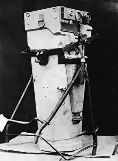 Camera used for air reconnaissance, WW1
