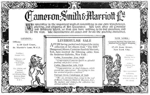 Treasures Prints: Cameron Smith and Marriott Advertisement