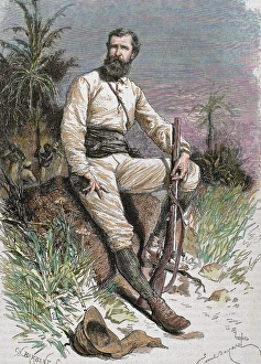Cameron, Verney Lovett (1844-1894). British traveler and exp Cameron, Verney Lovett (1844-1894). British traveler and exp