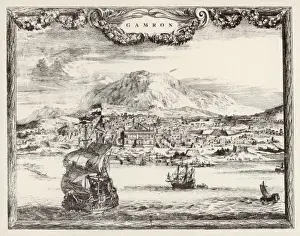 Cameroon Prints: Cameroon / Harbour C1700