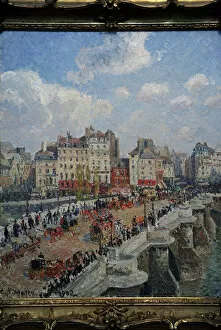 Daily Gallery: Camille Pissarro (1830-1903). The Pont-Neuf (1902). Museum o