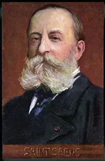 Camille Saint-Saens, French musician and composer