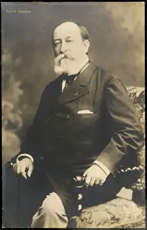 1835 Prints: Camille Saint-Saens, French musician and composer