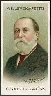 Camille Saint-Saens, French musician and composer