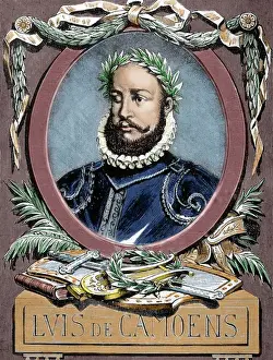 Camoes, Luis Vaz de (1524-1580). Portuguese poet