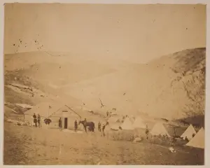 Camp of the 4th Dragoon Guards near Karyni