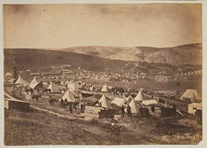 Camp of the 5th Dragoon Guards, looking towards Kadikoi Camp of the 5th Dragoon Guards, looking towards Kadikoi