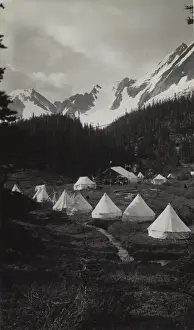 Jasper Prints: Camp of the Alpine Club of Canada