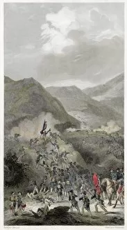 Images Dated 18th January 2021: CAMP DU BOULOU (Pyrenees) taken by the French Date: 1 May 1794