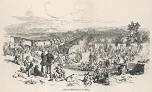 Mormonism Prints: Camp on Utah Journey