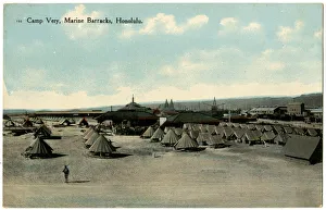 Images Dated 19th March 2019: Camp Very, Marine Barracks, Honolulu, Hawaii, USA