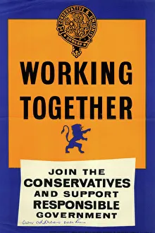 Campaign poster, Conservative Party