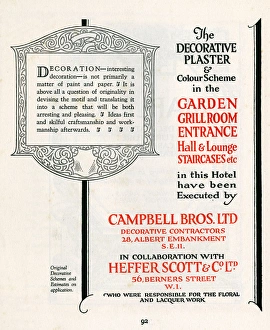 Campbell Bros Ltd. advertisement Campbell Bros Ltd. advertisement