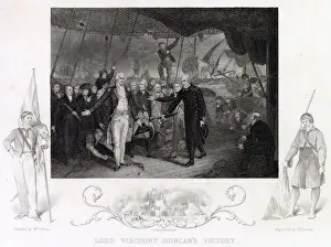 Victorious Prints: CAMPERDOWN Viscount Duncans victory and Admiral de Winter