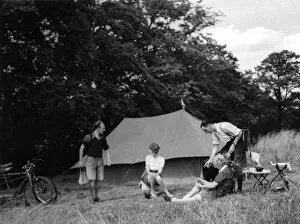 Images Dated 31st August 2011: Camping Conviviality
