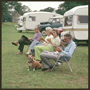 Couple in Deck Chairs