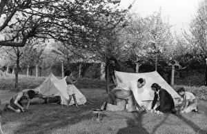 Camping / Putting Tents Up