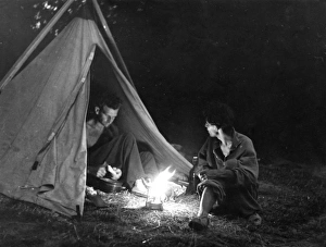 Images Dated 31st August 2011: Camping Supper