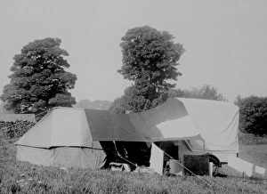 Images Dated 3rd February 2015: Camping - tent and trailer tent