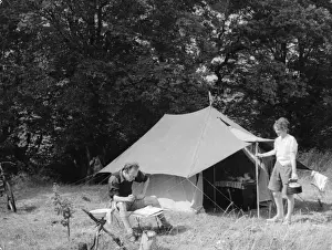 Herts Prints: Camping / Tylers Causeway