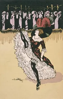 Can-Can Dancer