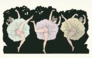 Can-can dancers