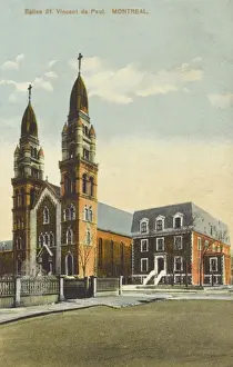 Canada - Eglise St Vincent de Paul, Montreal