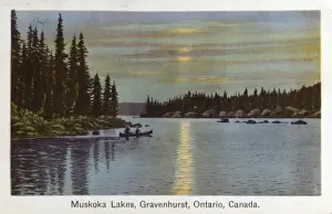 Sun Set Prints: Canada - Muskoka Lakes, Gravenhurst, Ontario