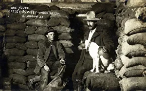 Images Dated 24th June 2020: Canada - Ontario - Mining Town - South Lorrain - Keeley-Jowsley-Wood Company Ore House