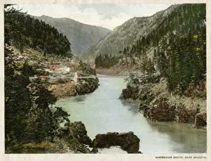Canada - Original Alexandra Suspension Bridge, near Spuzzum