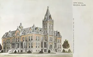 Saskatchewan Prints: Canada - Regina, Saskatchewan - City Hall