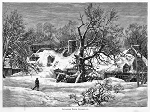 Canada Snowed-Up Farm