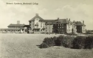 Hutchinson Prints: Canada - Womens Residence, Macdonald College