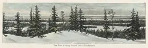 Canada Woods in Snow