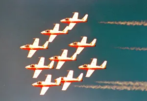 Tutors Prints: Canadair CT-114 Tutors of the Snowbirds