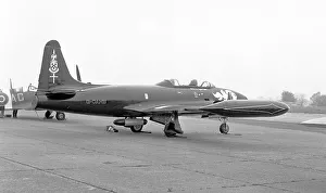 P 51 Prints: Canadair CT-133 Silver Star 3 G-AOHB Black Knight