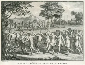 Honours Prints: CANADIAN FUNERAL PROCESS