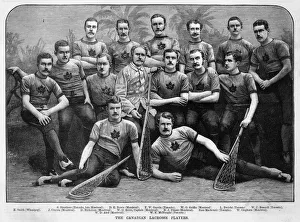 Images Dated 29th January 2018: CANADIAN LACROSSE TEAM