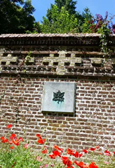 Canadian Maple Leaf Plaque, Mont des Cats Abbey