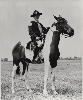 Piebald Prints: Canadian mounted scout, Ontario