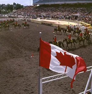 Stampede Prints: Canadian Mounties 1985