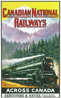 Trains Collection: Canadian National Railways Poster